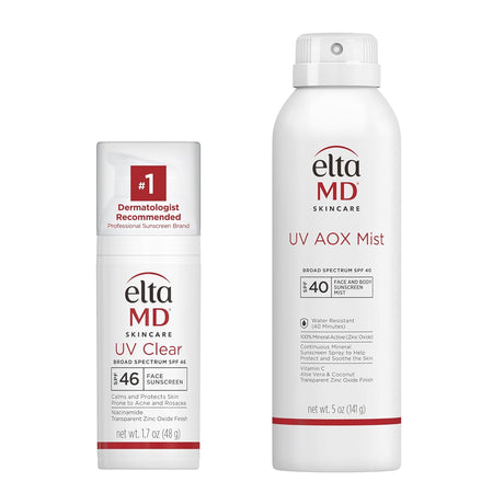 EltaMD UV Clear Face Sunscreen, Protects and Calms Sensitive Skin and Acne - Prone Skin, Lightweight, Silky, Dermatologist Recommended - Vamzn#