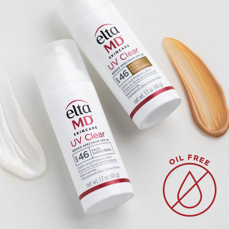 EltaMD UV Clear Face Sunscreen, Protects and Calms Sensitive Skin and Acne - Prone Skin, Lightweight, Silky, Dermatologist Recommended - Vamzn#