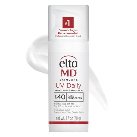 EltaMD UV Daily SPF 40 Face Sunscreen Moisturizer with Zinc Oxide, Daily Moisturizer with SPF, 1.7 oz Pump - Vamzn#