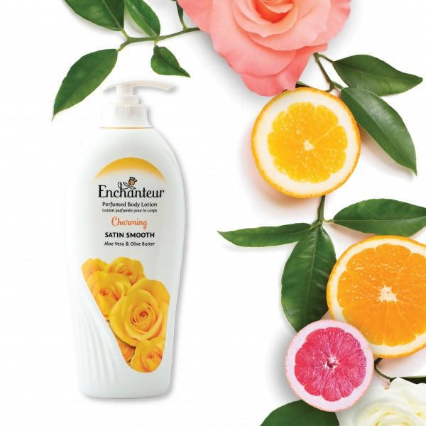 Enchanteur Charming Satin Smooth Perfumed Body Lotion - Vamzn#