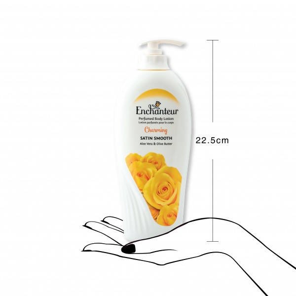 Enchanteur Charming Satin Smooth Perfumed Body Lotion - Vamzn#