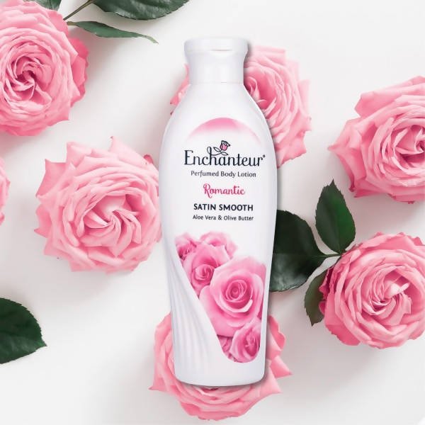 Enchanteur Romantic Satin Smooth Perfumed Body Lotion - Vamzn#