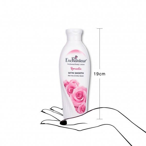 Enchanteur Romantic Satin Smooth Perfumed Body Lotion - Vamzn#