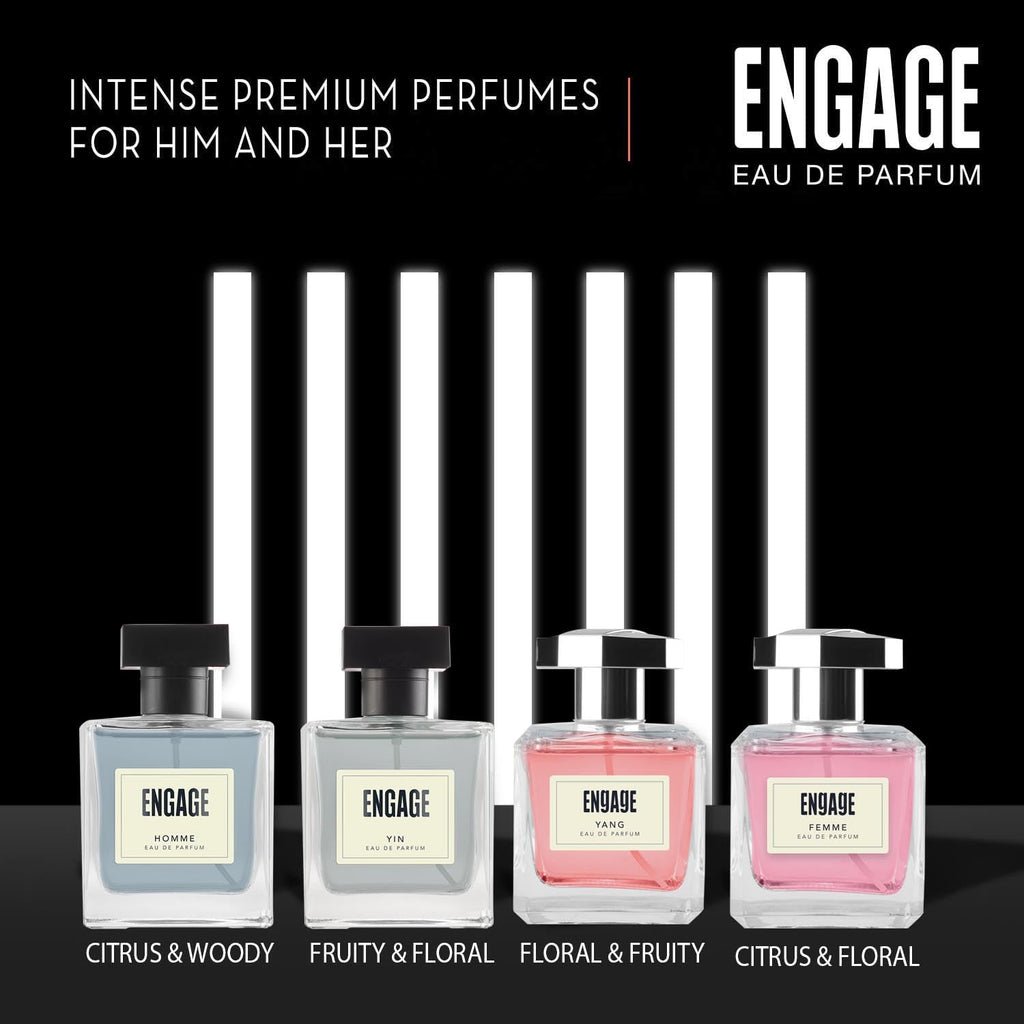 Engage Yang Eau De Parfum for Women, Floral and Fruity Fragrance Scent, Skin Friendly Perfume for Women, 100ml - Vamzn#