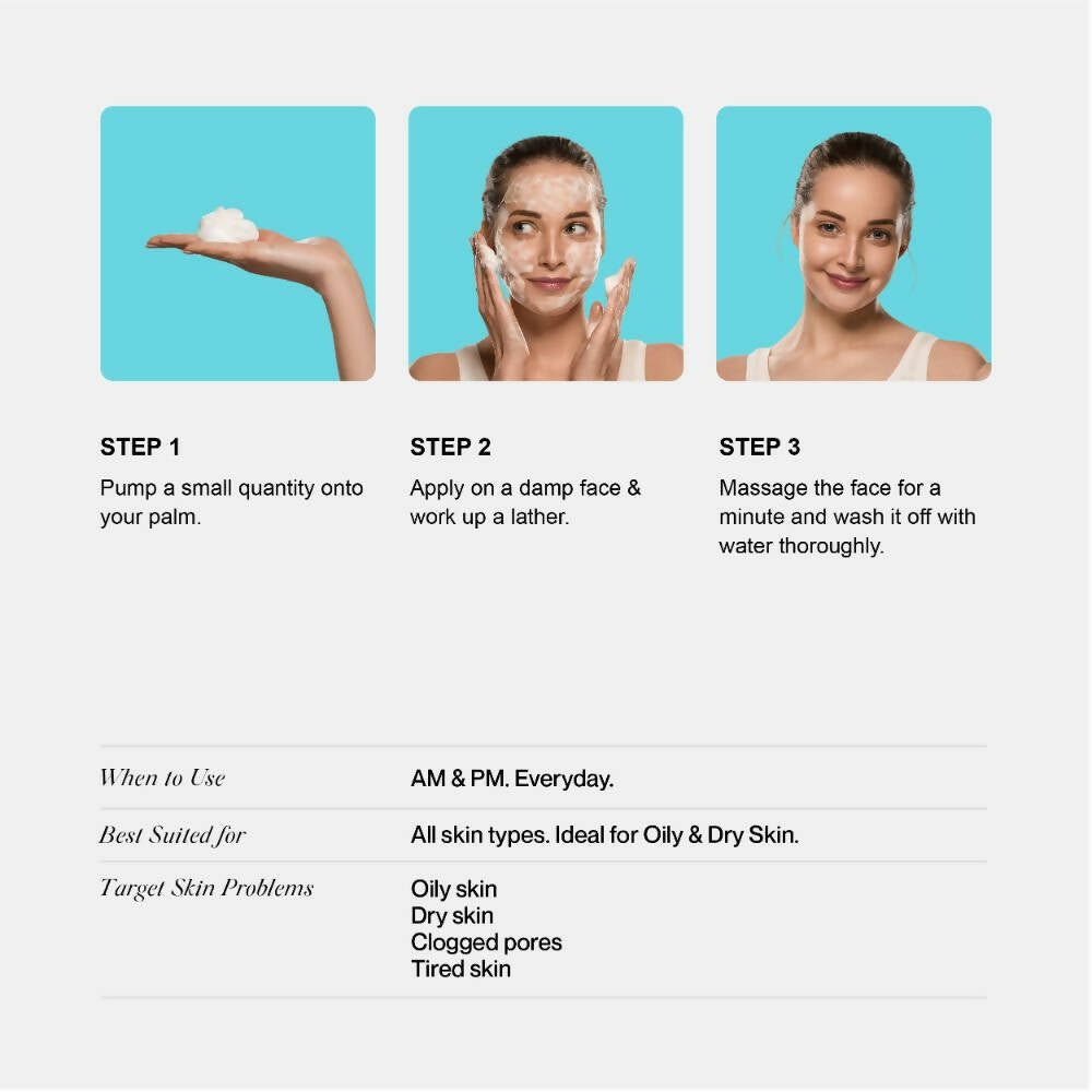 Enhance Skincare Water Drench - Foaming Face Wash - Vamzn#
