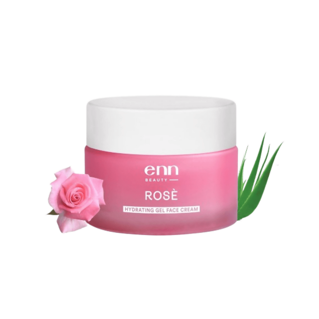 Enn Rose Ultra Light Hydrating Gel Face Cream Moisturizer For Soft & Glowing Skin With Rose Oil - Vamzn#
