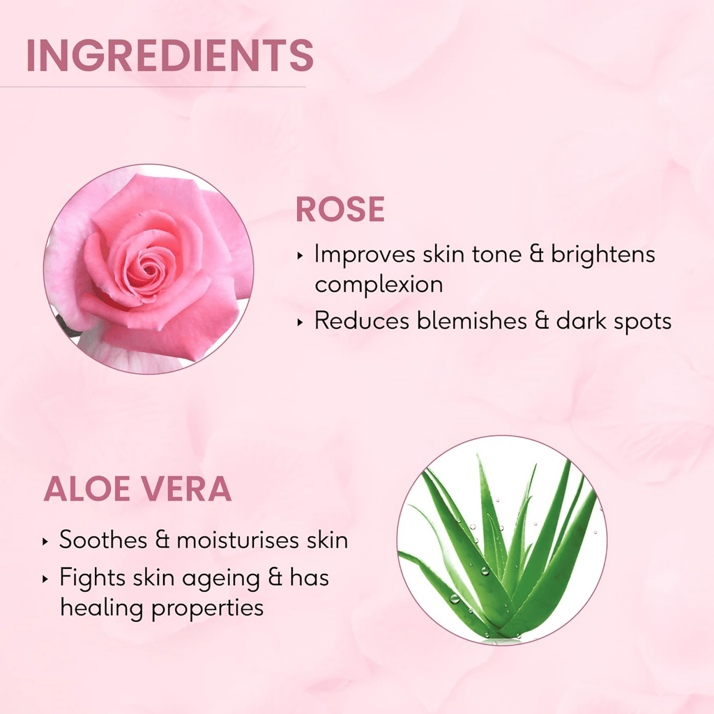 Enn Rose Ultra Light Hydrating Gel Face Cream Moisturizer For Soft & Glowing Skin With Rose Oil - Vamzn#