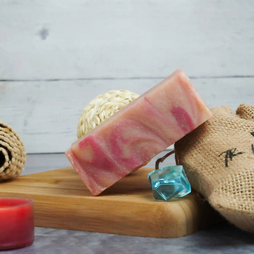 The Wellness Shop Rose And Saffron Facial Soap