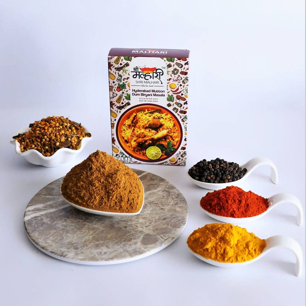 Shri Malhari Hyderabadi Mutton Dum Biryani Masala