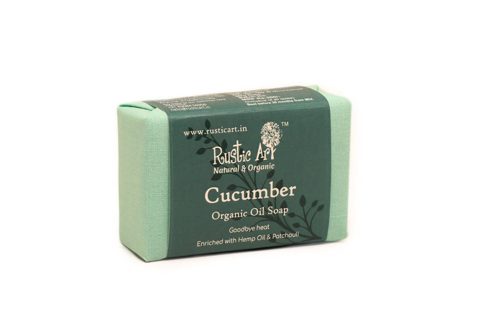 Rustic Art Cucumber Organic Oil Soap