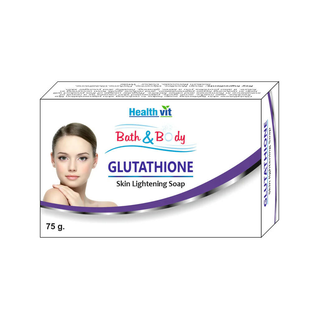 Healthvit Bath And Body Glutathione Skin Lightening Soap