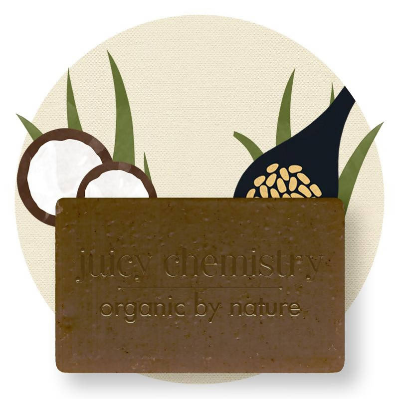 Juicy Chemistry Fenugreek, Brahmi & Plantain Shampoo Bar