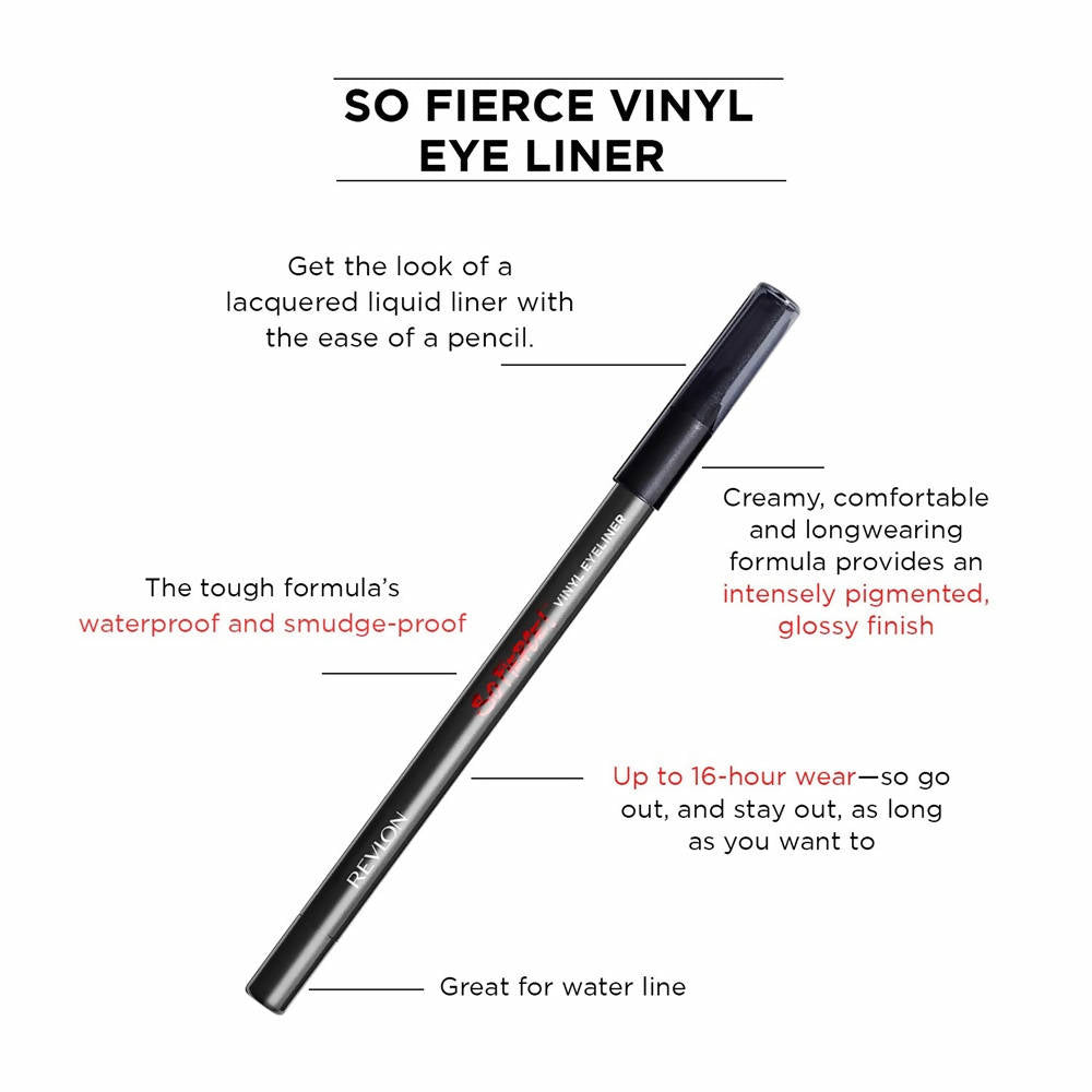 Revlon So Fierce Vinyl Eye Liner - Midnight Mystery