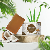 LA Organo Coconut Milk Handmade Natural Bath Soap