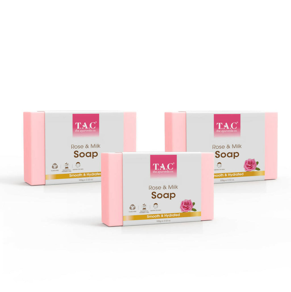 TAC - The Ayurveda Co. Rose & Milk Soap