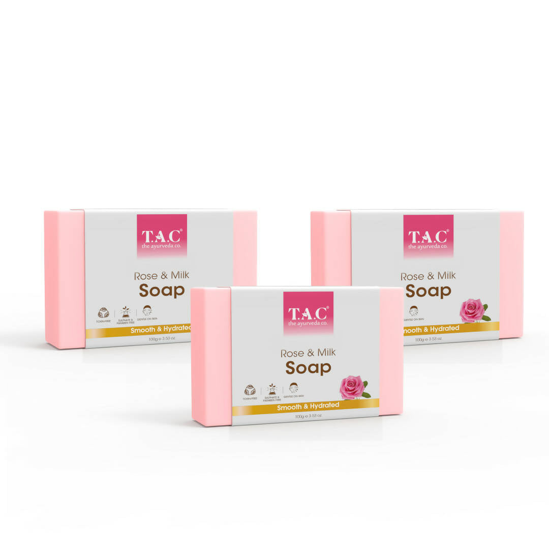 TAC - The Ayurveda Co. Rose & Milk Soap