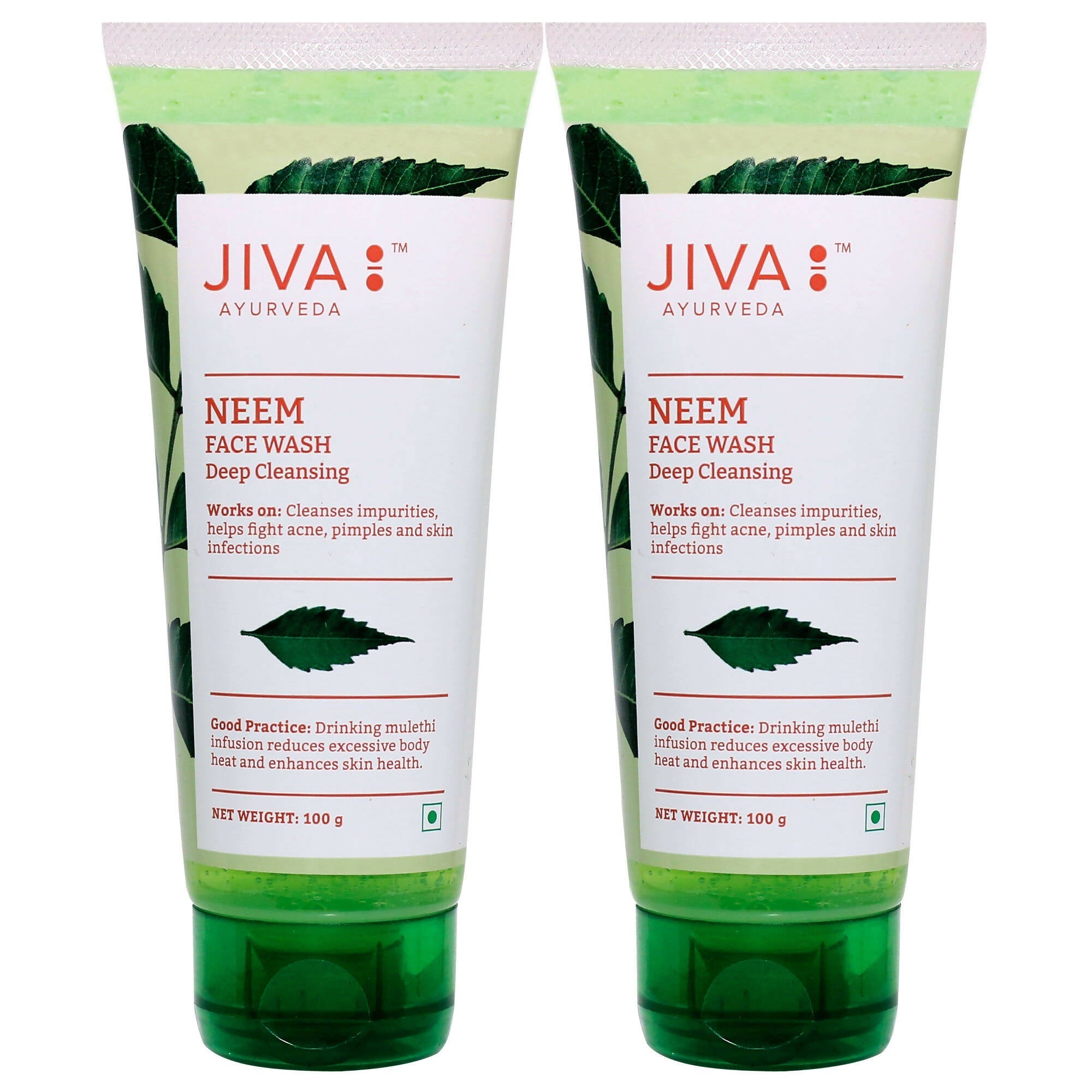 Jiva Ayurveda Neem Face wash