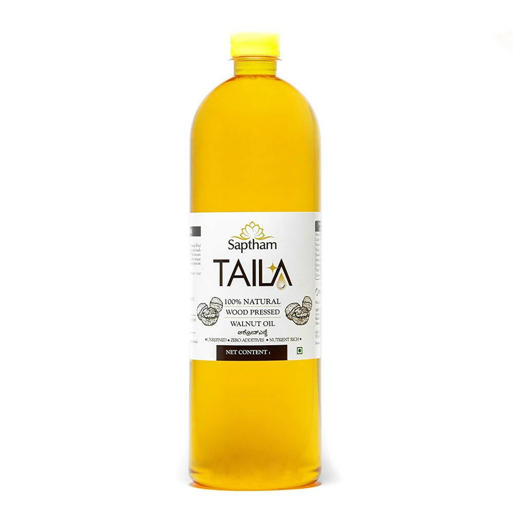 Saptham Taila 100% Wood Pressed Walnut Oil