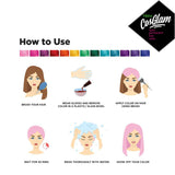 Nisha Cosglam Semi Permanent Hair Color 11 Soft Pink