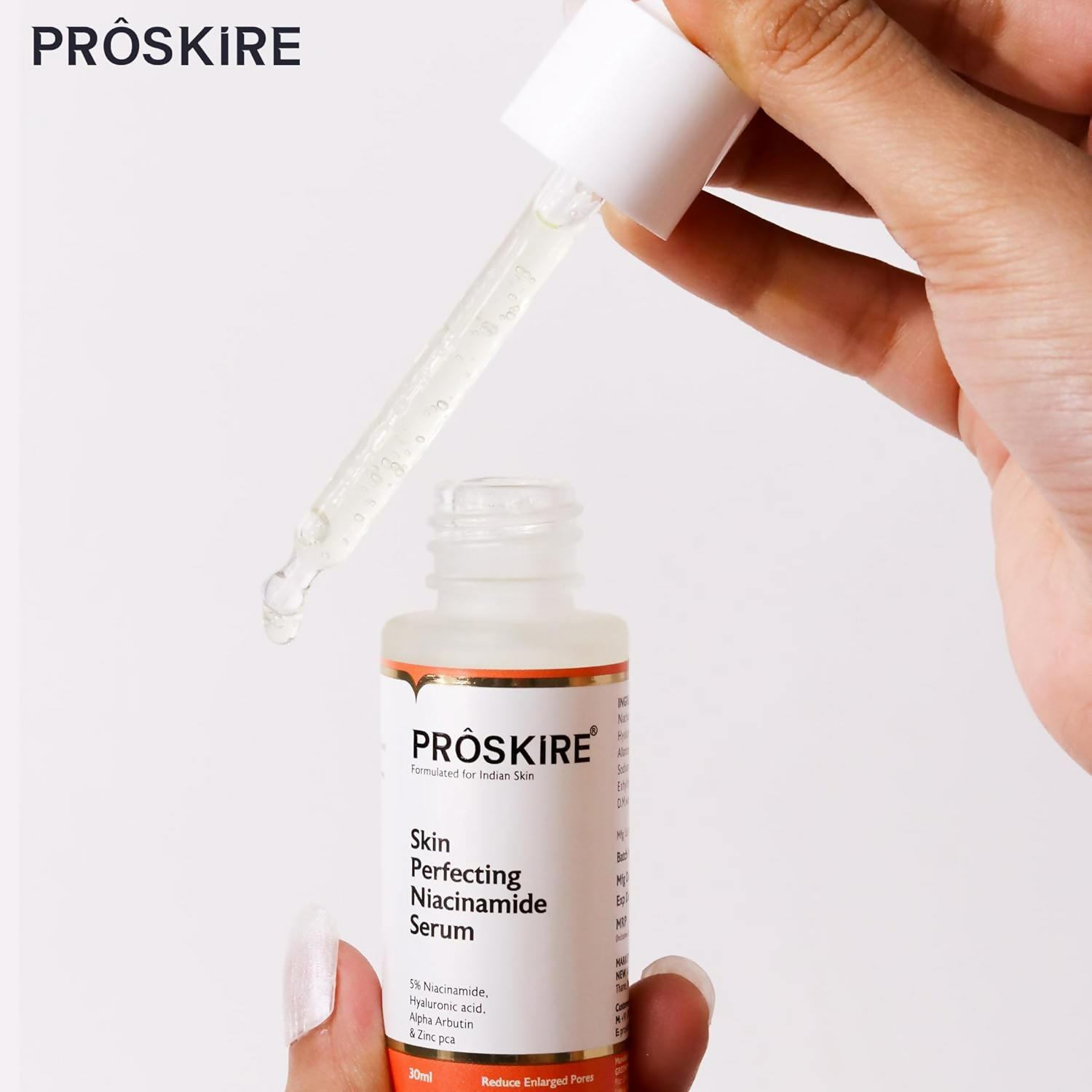 Proskire 5% Niacinamide Face Serum For Acne Marks & Enlarged Pores Alpha Arbutin
