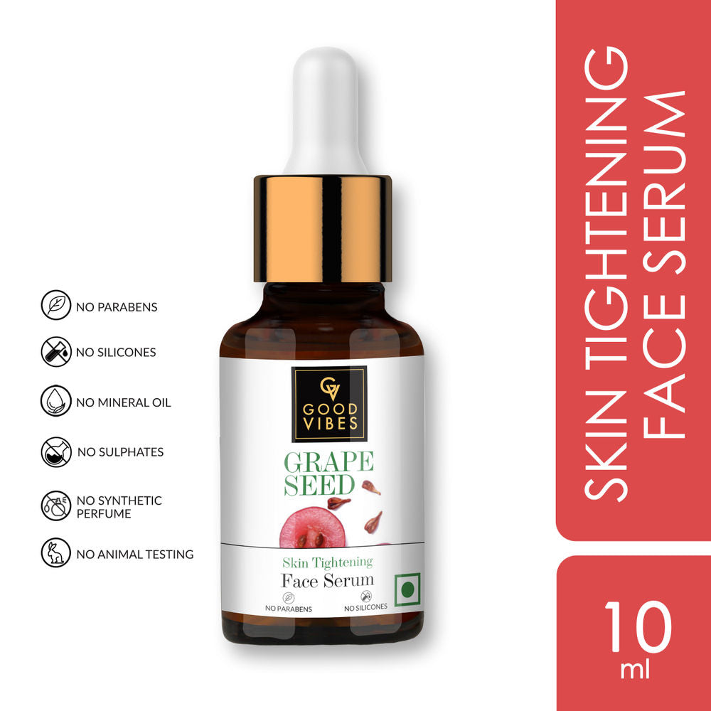 Good Vibes Grape Seed Skin Tightening Face Serum