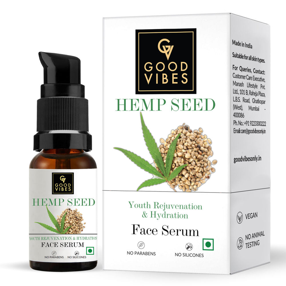 Good Vibes Hemp Seed Hydrating Face Serum