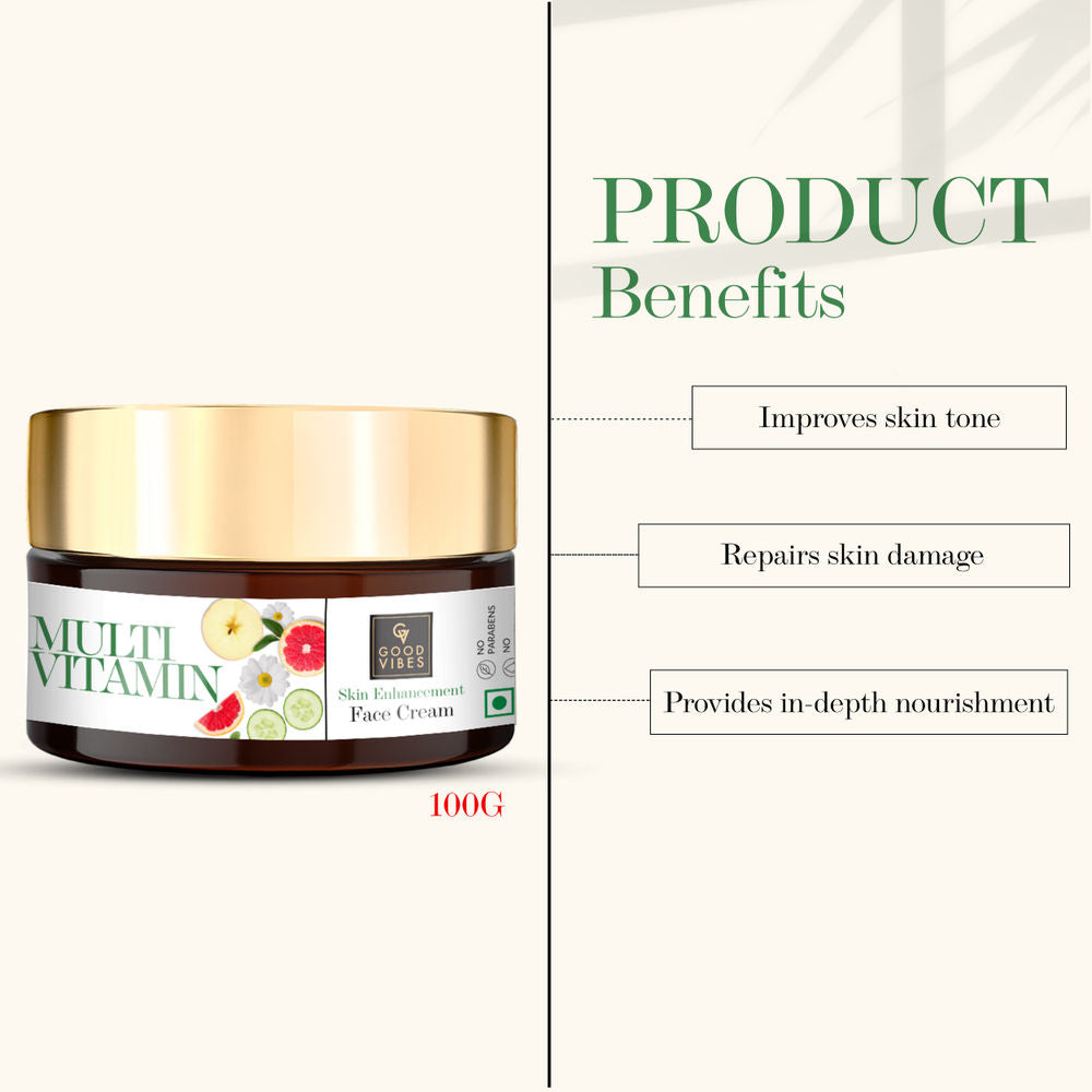 Good Vibes Skin Enhancement Face Cream - Multi Vitamin