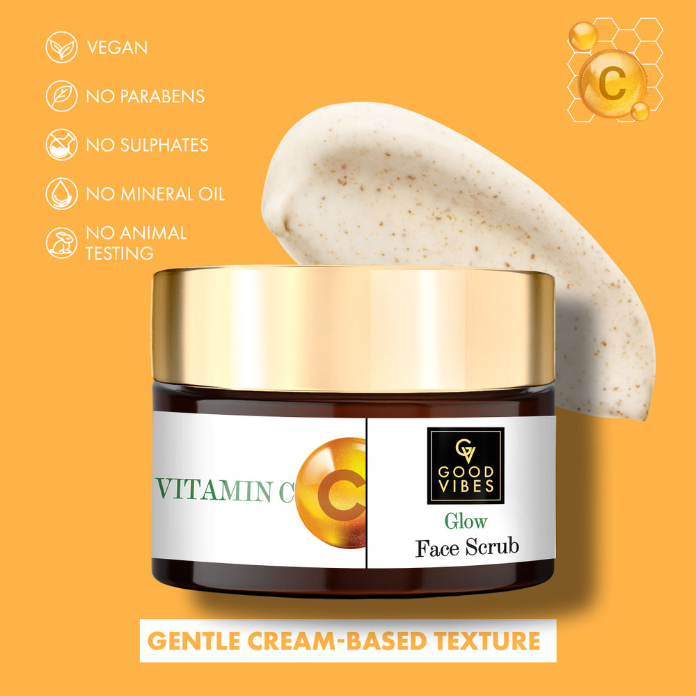 Good Vibes Vitamin C Glow Face Scrub