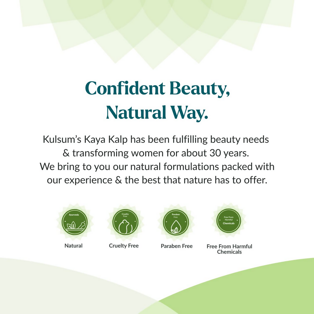 Kulsum's Kaya Kalp Night Cream For Skin Moisturization, Soothing & Collagen Boosting