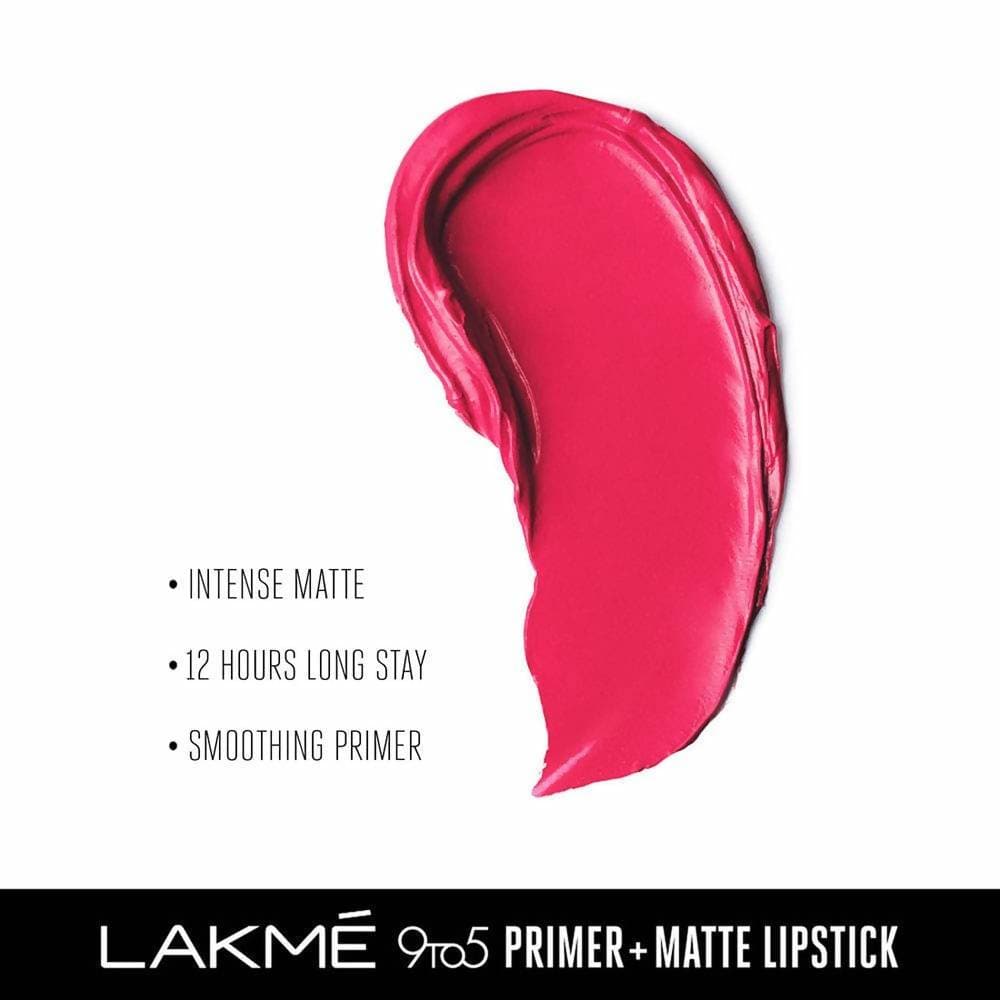 Lakme 9 to 5 Primer with Matte Lip Color - Rosy Mind