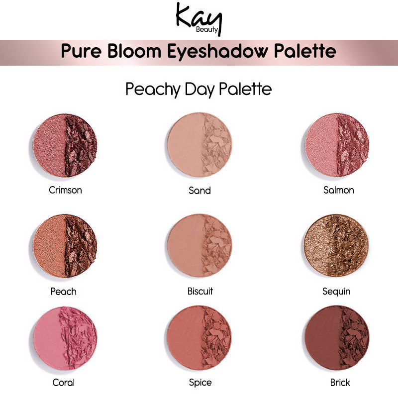 Kay Beauty By Katrina Kaif Eyeshadow Palette - Pure Bloom
