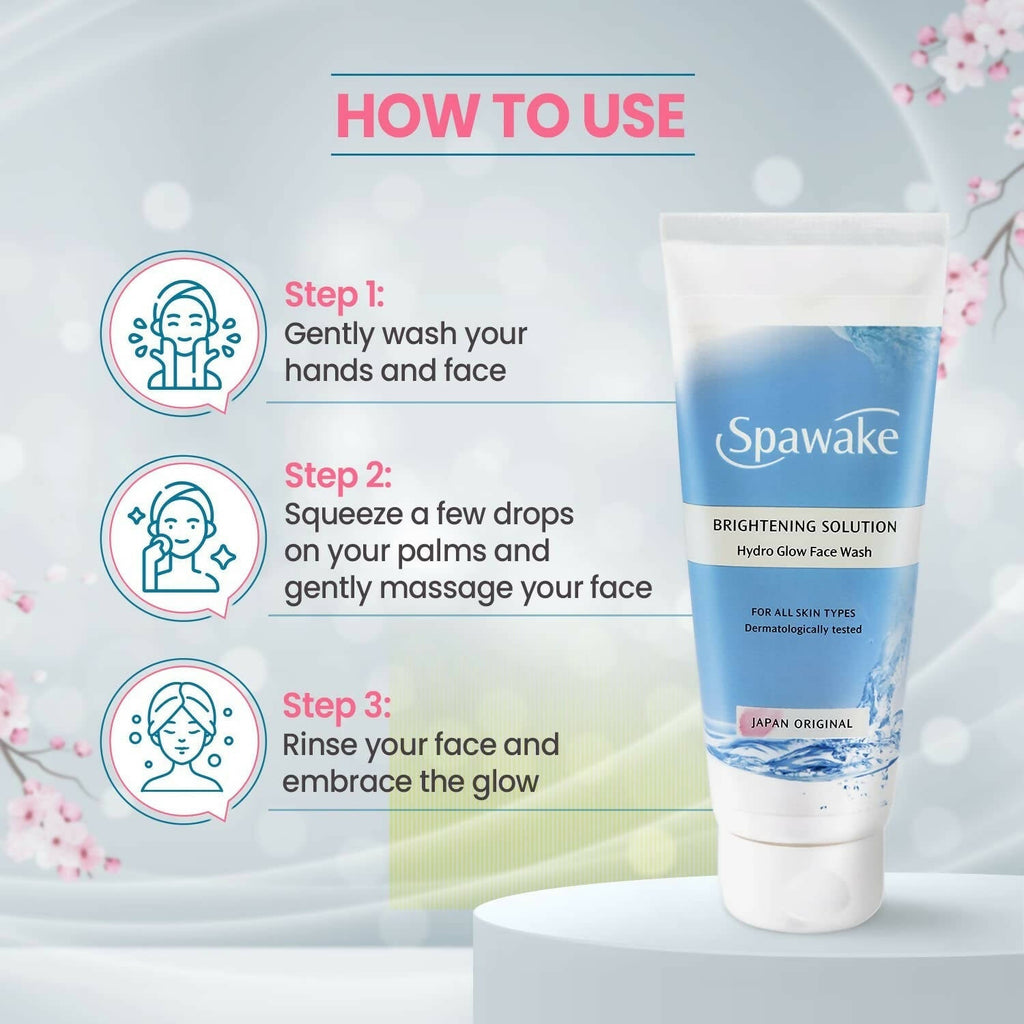 Spawake Brightening Solution Hydro Glow Face Wash