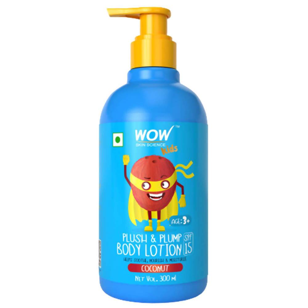 Wow Skin Science Kids Plush & Plump Body Lotion - Coconut