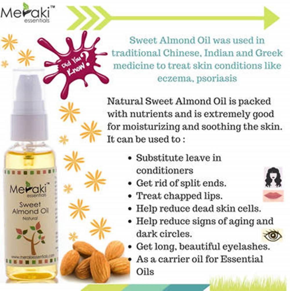Meraki Essentials Sweet Almond Oil