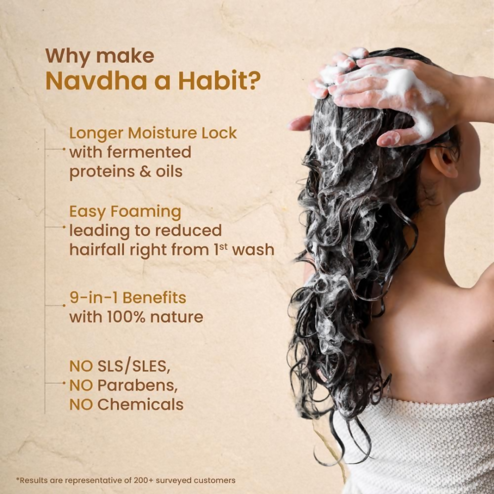 Nat Habit Curry Cider Navdha Shampoo