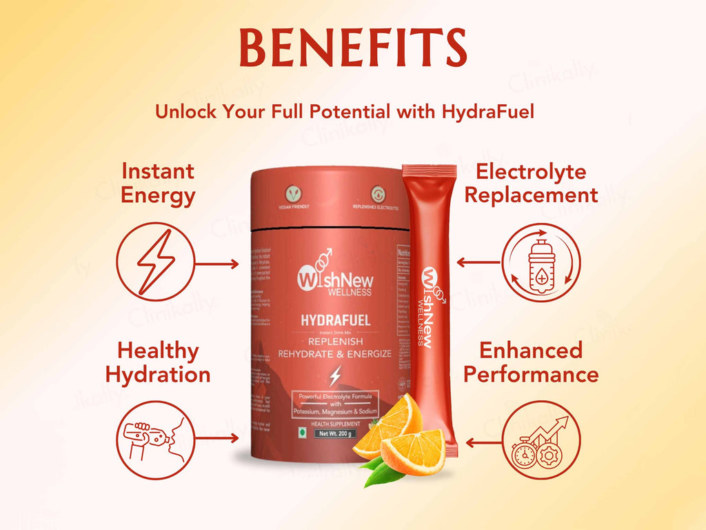 WishNew Wellness Hydrafuel Instant Energy Drink Mix