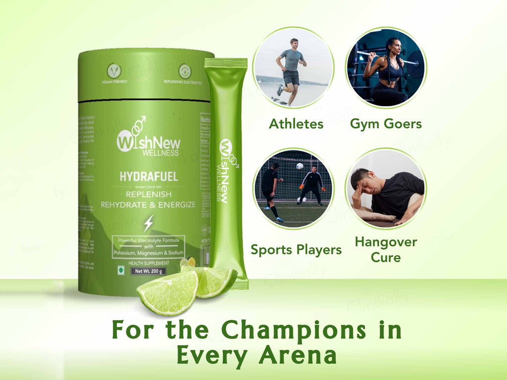 WishNew Wellness Hydrafuel Instant Energy Drink Mix