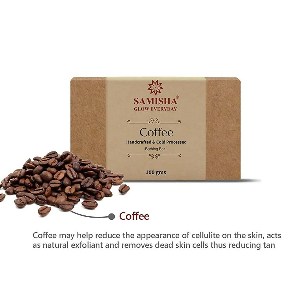 Samisha Organic Coffee Deep Exfoliating Bathing Bar