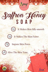 Spag Herbals Saffron Honey Handmade Soap