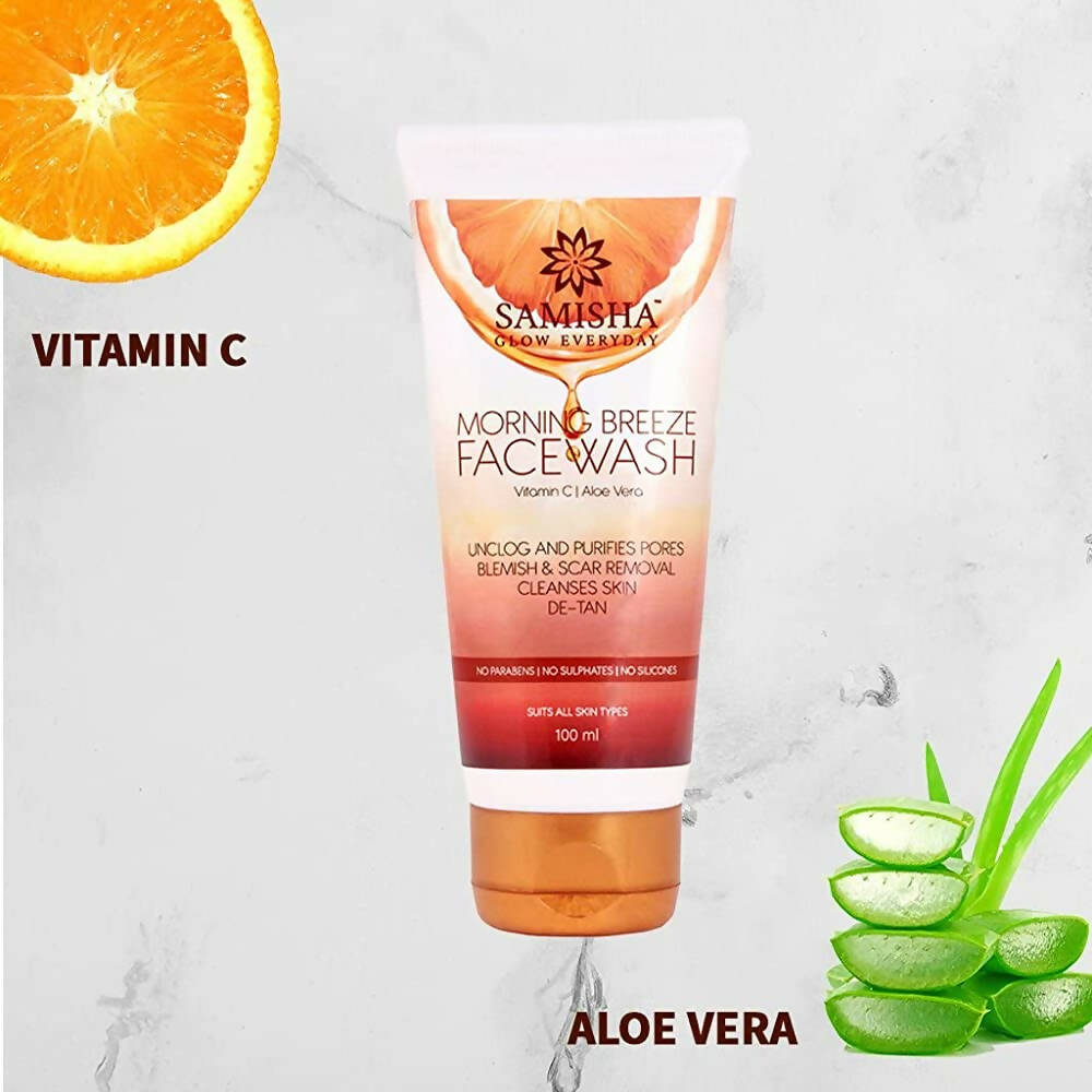 Samisha Organic Morning Breeze Face Wash