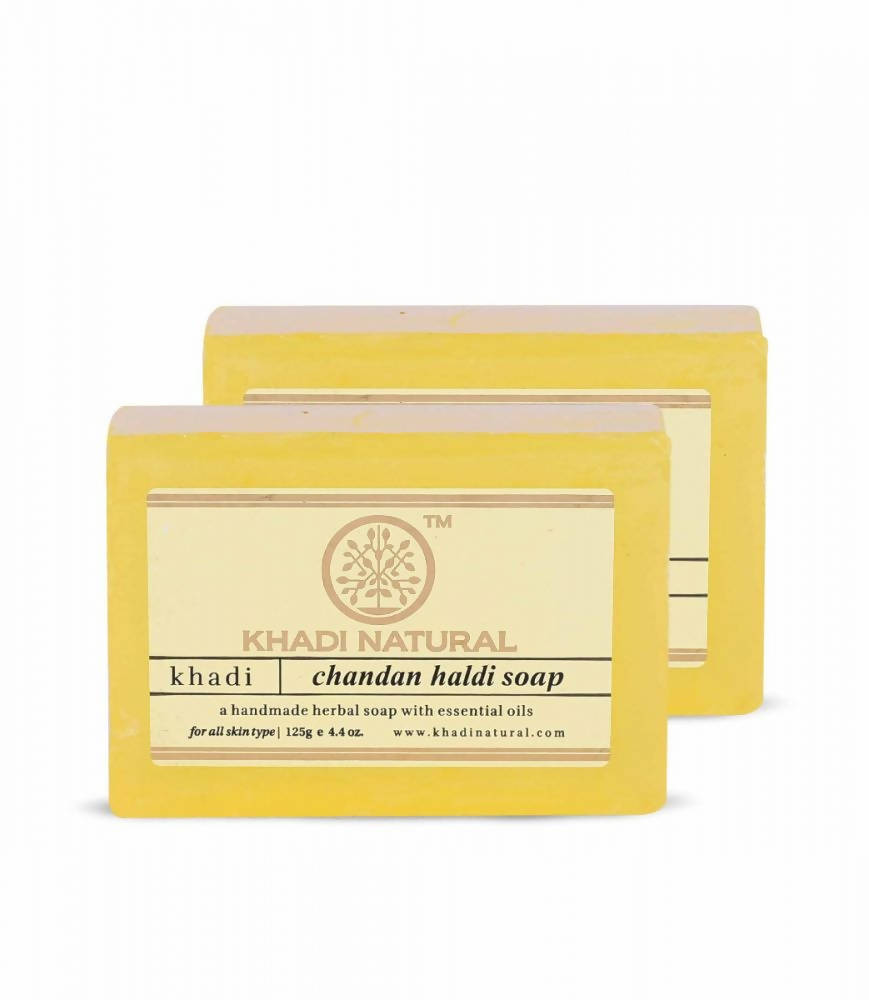 Khadi Natural Herbal Chandan Haldi Soap