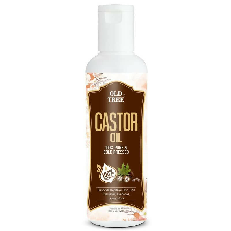 Old Tree Castor Hair Oil - Pure Cold Pressed