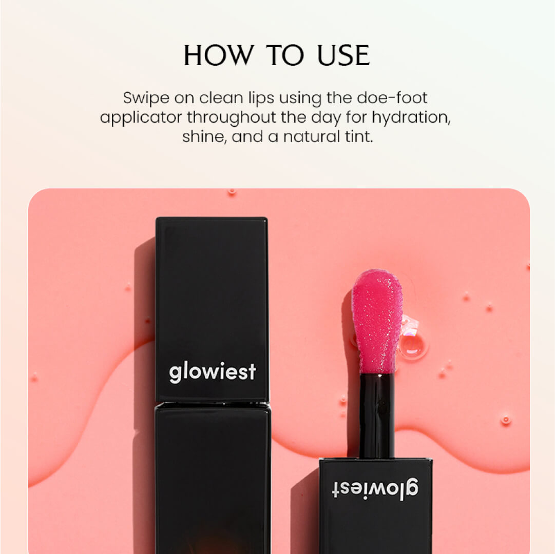 glowiest Effortless Glow Lip Oil (002 Crush)