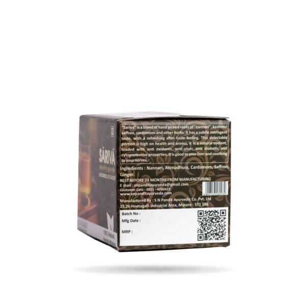 S N Pandit Ayurveda Sariva – Enriched with Saffron