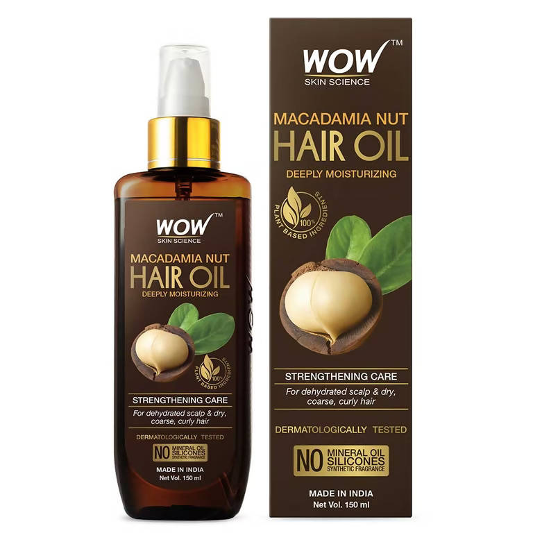 Wow Skin Science Macadamia Nut Hair Oil