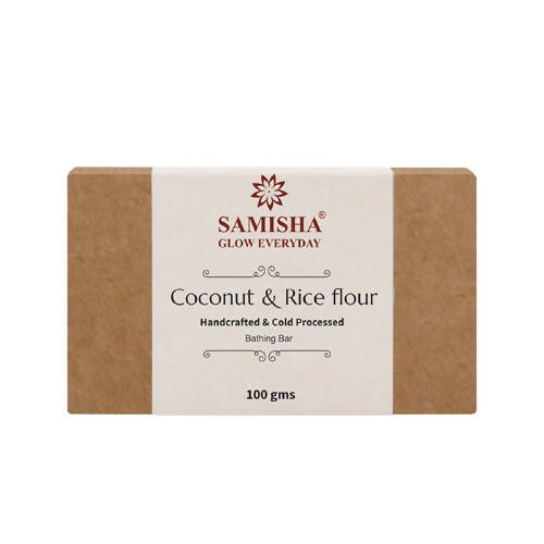 Samisha Organic Coconut Milk & Rice Flour Skin Healing Bathing Bar