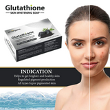 LA Organo Glutathione Activated Charcoal Skin Whitening Soap