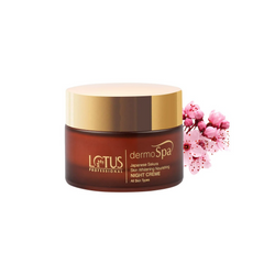 Lotus Professional Dermo Spa Japanese Sakura Skin Whitening & Nourishing Night Cream