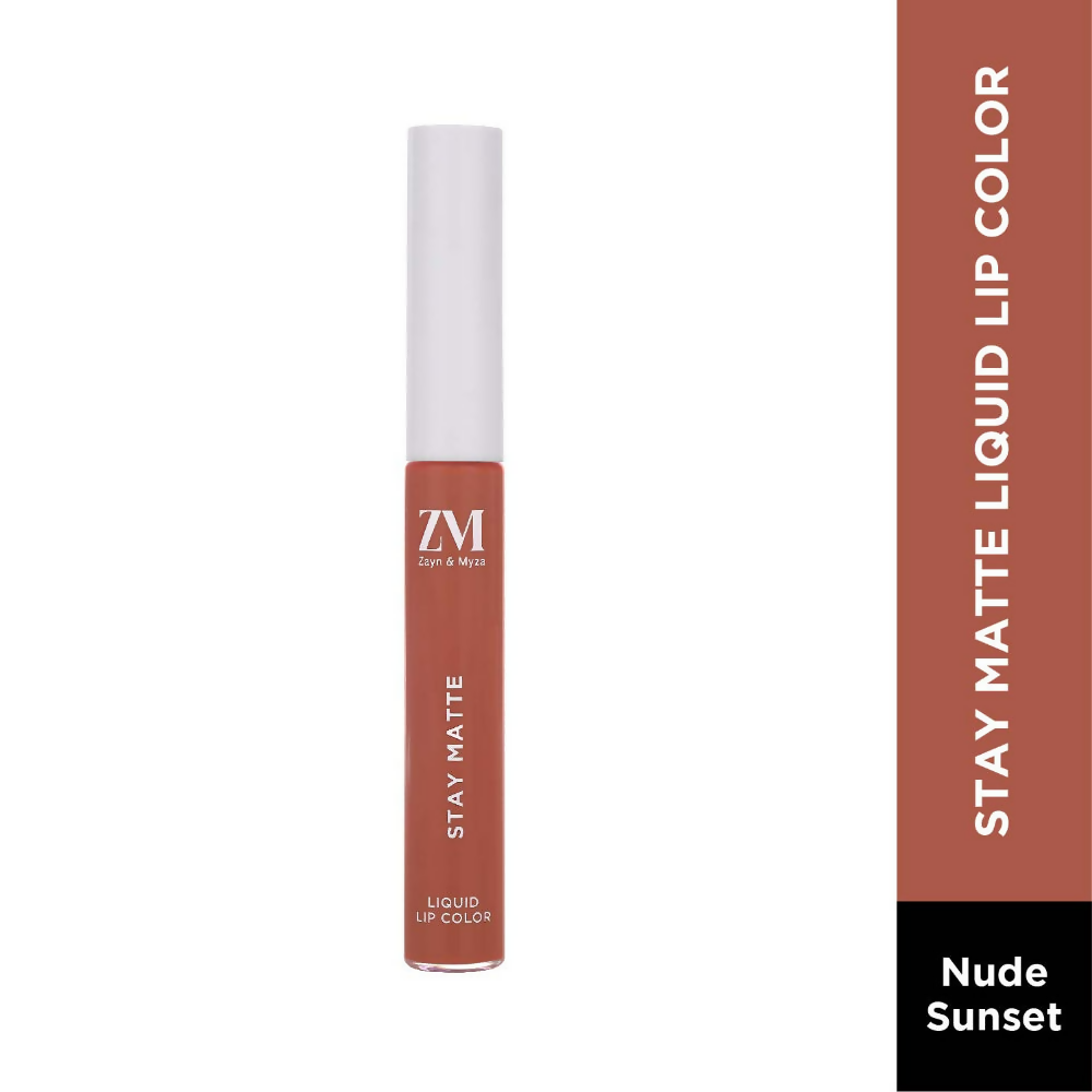 Zayn & Myza Stay Matte Liquid Lip Color - 11 Nude Sunset