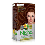 Nisha Creme Hair Color Natural Brown